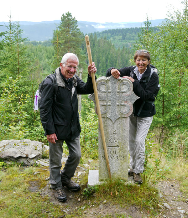 Bigi Alt | Bigi und Franz Alt auf dem Olavsweg in Norwegen.