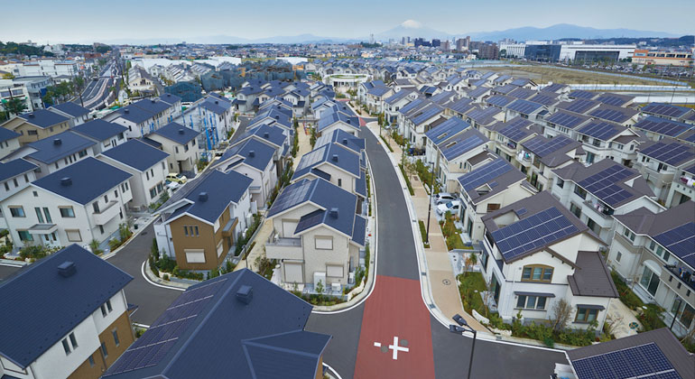 Fujisawa Sustainable Smart Town Goes Into Full-Scale Operation Near Tokyo