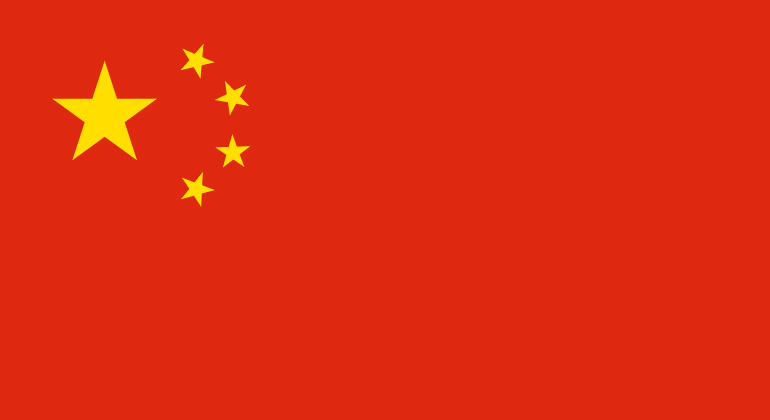 China-Flagge