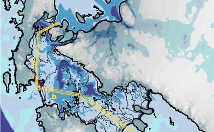 pik-potsdam.de | Wenige Jahrzehnte Ozean-Erwärmung könnten zu einem völligen Eisverlust in der West-Antarktis führen (mehr Informationen zur Abbildung: Fig. 1 im Artikel)