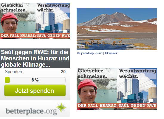 germanwatch.org | online spenden ... Der Link ist im Text