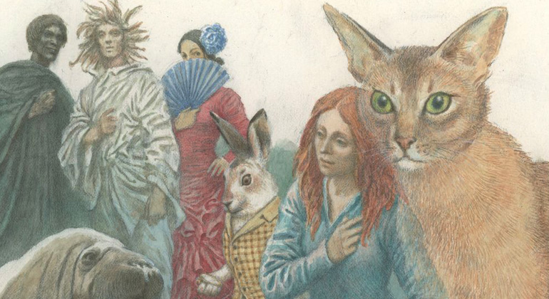 Edition Rugerup | Cover art by Iassen Ghiuselev | Margret Boysen "Alice, der Klimawandel und die Katze Zeta"