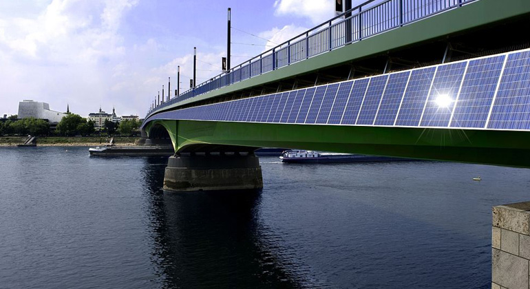solarworld.de | Kennedybrücke in Bonn