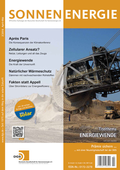 SONNENENERGIE | Ausgabe 2016/2