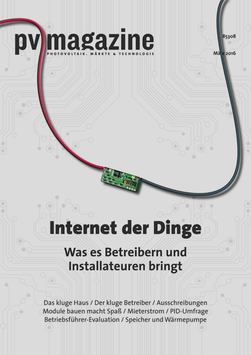 Aktuelle Ausgabe von pv magazine Deutschland