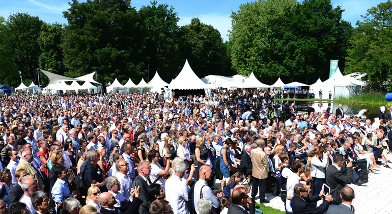 DBU | Rund 6.000 Besucher kamen am ersten Tag der "Woche der Umwelt" in den Park von Schloss Bellevue.