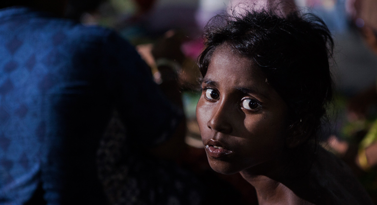 unhcr.org | Indonesia. Asylum-seekers and refugees find refuge in Aceh after being rescued by fishermen. A Rohingya child from Myanmar in a centre in Kuala Langsa, Aceh, Indonesia.