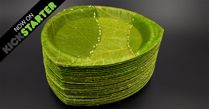 Kickoff for #beleaf – the world’s best disposable plates by courtesy of nature. Now for everyone