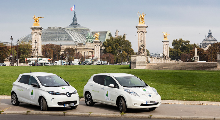 media.renault.at | Oliver Martin Gambier | E-Flotte unterwegs für die UN-Klimakonferenz.