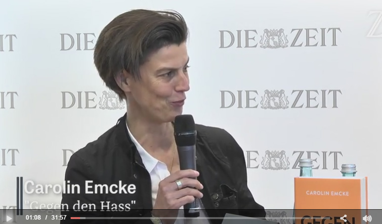 zeit.de | Screenshoot | arolin Emcke : "Mich haben die Raster des Hasses interessiert"