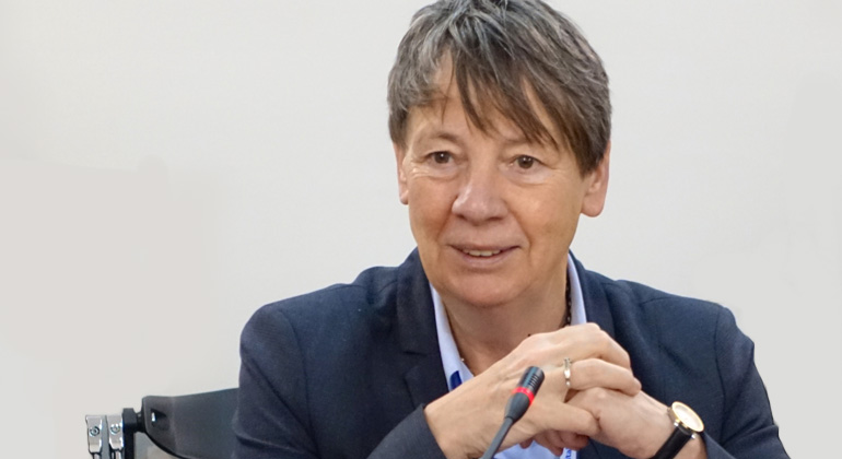 Inga Wagner/BMUB | Umweltministerin Barbara Hendricks (SPD) muss vermutlich ohne den Klimaschutzplan 2050 in der Tasche nach Marokko reisen.