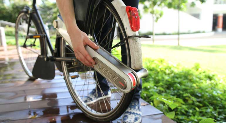 TUMCREATE | "ease" can be attached to almost any bicycle.