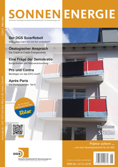 SONNENENERGIE 01/2017