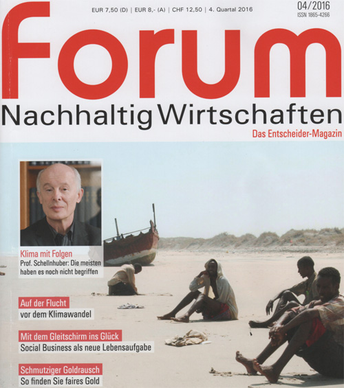 forum Nachhaltig Wirtschaften 04/2016