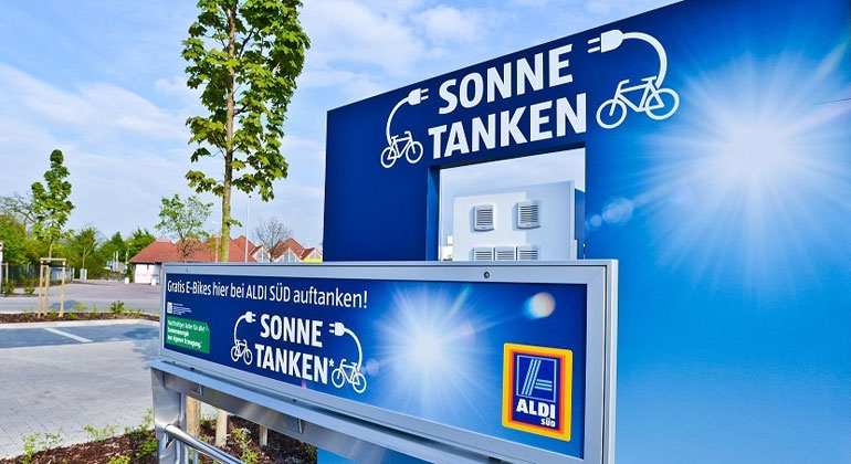 Unternehmensgruppe ALDI SÜD | Umfangreiche Nutzung von Solarenergie im Einzelhandel mit Einbindung von E-Mobilität und gezielter Kundenkommunikation