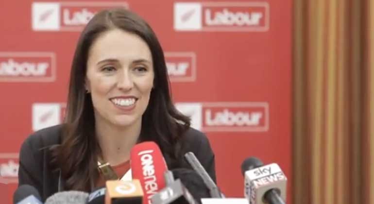climatechangenews.com | Screenshot | New Zealand’s new prime minister Jacinda Ardern has committed the country to erasing its carbon footprint by the middle of the century.