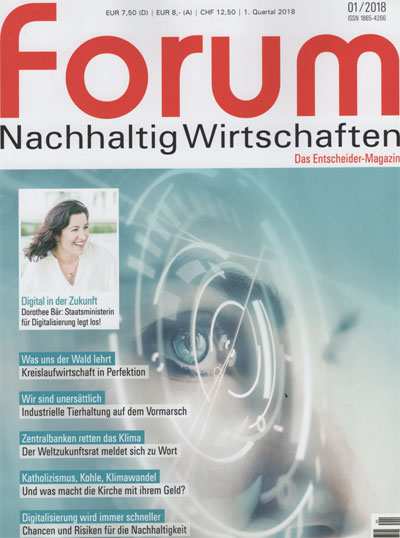 forum Nachhaltig Wirtschaften 01/2018