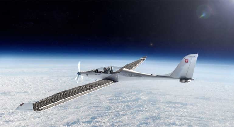 Sunpower | Die Solarstratos soll als erstes Solarflugzeug der Welt bis in 80.000 Fuß Höhe fliegen.