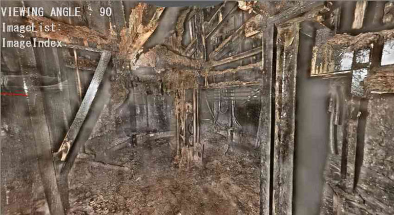 Tepco | Foto vom Inneren des Sicherheitsbehälters des Reaktors 2, in dem sich eine Kernschmelze ereignete, von Fukushima 1.