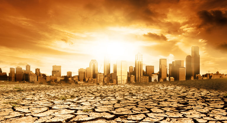 Depositphotos | kwest | A city showing the effect of Climate Change
