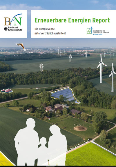 bfn.de | Cover des Erneuerbare Energien Report 2019