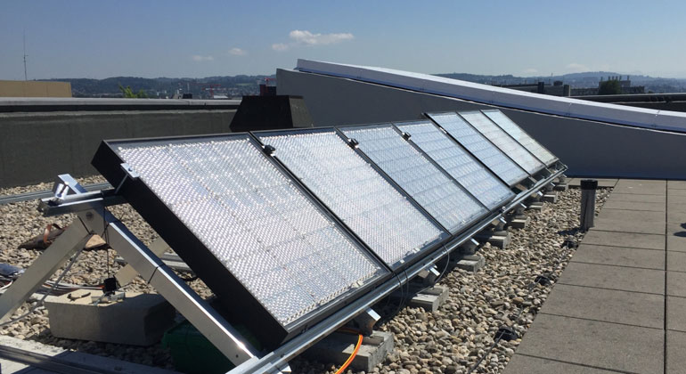 insolight.ch | Insolight’s modules can be easily set up in any environment – including rooftops, where the need for high efficiency is the strongest.