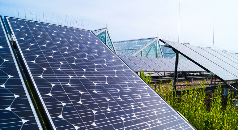 Martin Stallmann / Umweltbundesamt | Rekordwerte bei der Solarstrahlung sorgten 2018 für mehr Stromerzeugung aus erneuerbaren Energien.