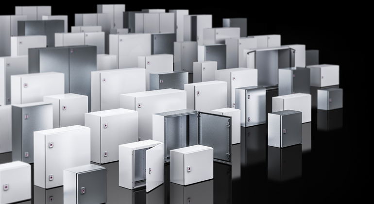 Rittal GmbH & Co. KG | Among the key exhibits are the new AX and KX small and compact enclosures from Rittal