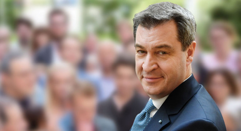 CSU | Bayerischer Ministerpräsident und Parteivorsitzender Dr. Markus Söder, MdL