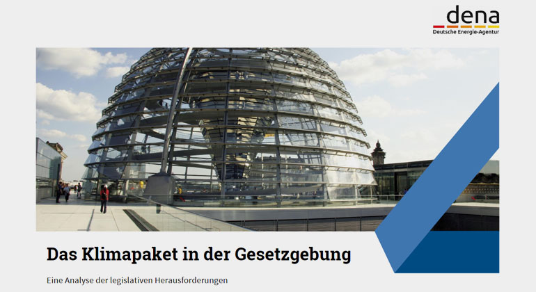 dena: Klimapaket ist große Gestaltungsaufgabe für Gesetzgebung