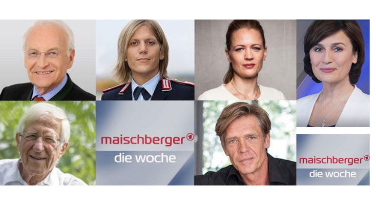 Die Gäste: Edmund Stoiber, Anastasia Biefang, Anna von Bayern (oben v.l.n.r.); Franz Alt, Hajo Schumacher (unten v.l.n.r.) | Bild: CSU; Bundeswehr (Sebastian Wilke); Axel Springer (Benjamin Zübner); dpa; Schumacher