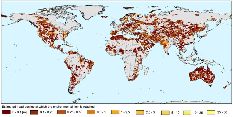 Inge de Graaf | Wasserknappheit durch Grundwasserentnahme ist ein alarmierender globaler Trend.