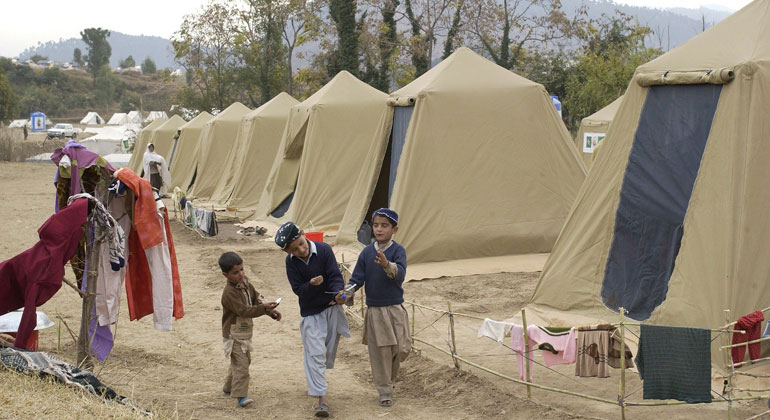 Photovoltaik-Anlagen können die Energieversorgung von Flüchtlingscamps deutlich verbessern