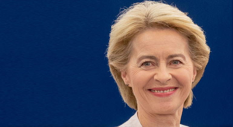 © Europäische Kommission | EU-Kommissionspräsidentin Ursula von der Leyen | Source EP, CC-BY 4.0 | Pietro Naj-Oleari 