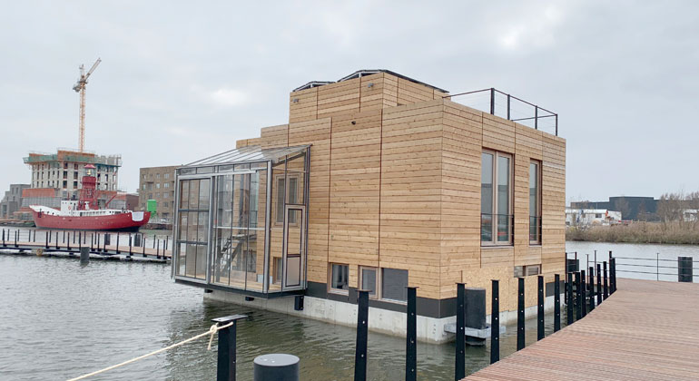 Fraunhofer ITWM | One of the first houses to be anchored.