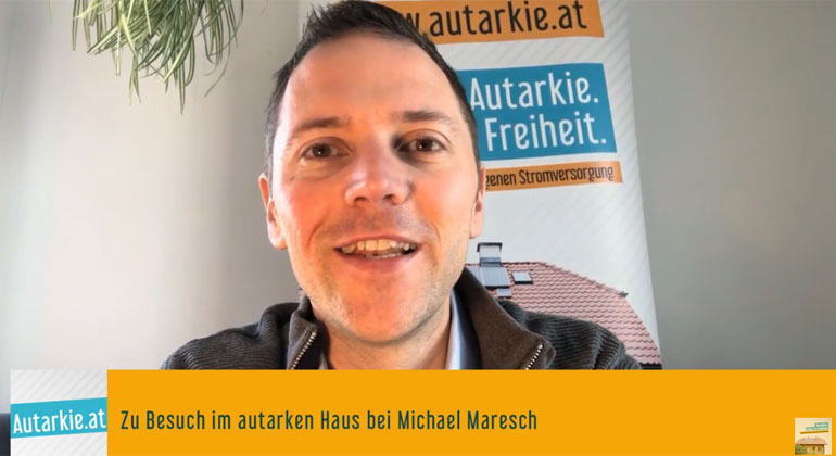 Ein Besuch im stromautarken Haus von Michael Maresch