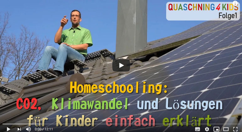 Homeschooling: CO2, Klimawandel und Lösungen für Kinder einfach erklärt