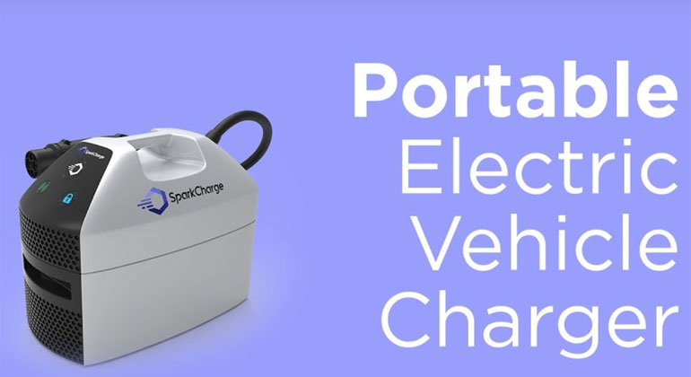 A portable and ultrafast charging unit for electric vehicles