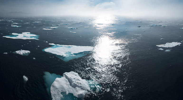 Arktis: Klimaschädliches Methan strömt zur Meeresoberfläche