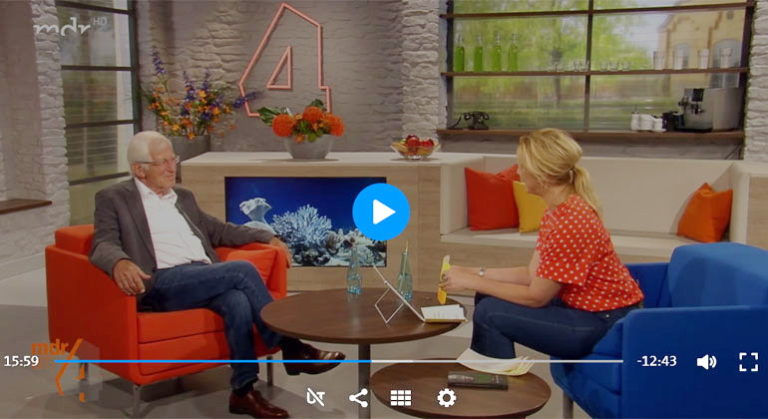 MDR4 Gäste zum Kaffee Franz Alt Sonnenseite Ökologische