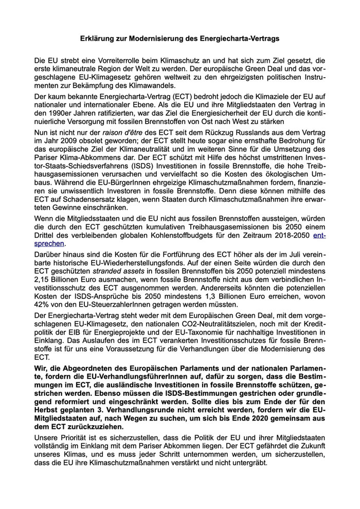 Telepolis | Modernisierung ECT