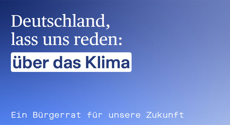 Klima Bürgerrat | buergerrat-klima.de