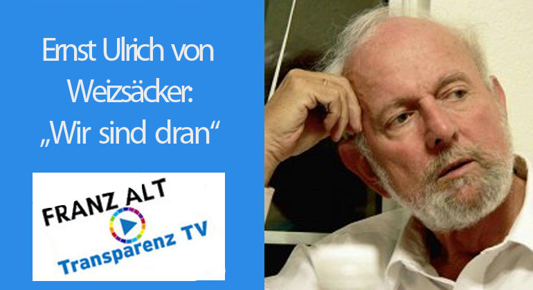 TransparenzTV | Ernst Ulrich von Weizsäcker