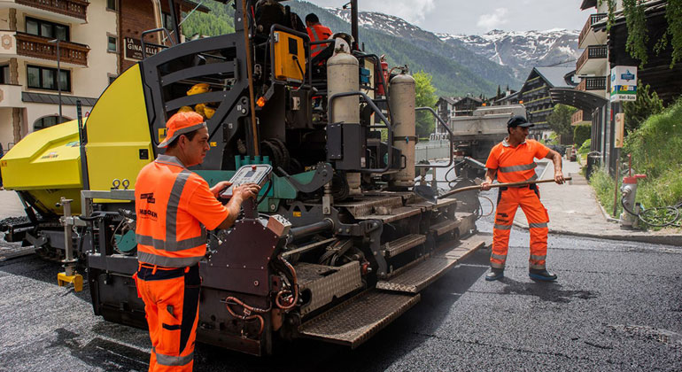 MacRebur | Straßenbau Zermatt