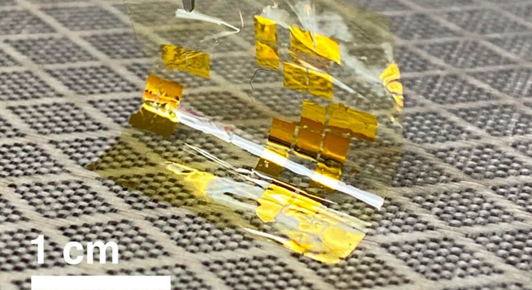Neue Solarzellen dünner als ein Blatt Papier