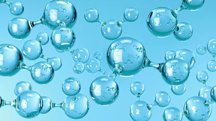 Depositphotos.com | Sashkin7 | Wasserstoff Molekül