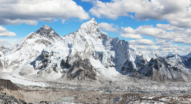 Human-induced climate change impacts the highest reaches of the planet — Mount Everest