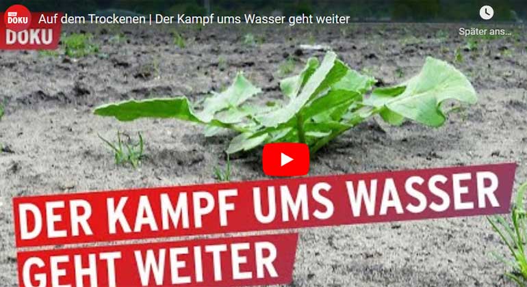 rbb | Screenshot | Auf dem Trockenen - Der Kampf ums Wasser