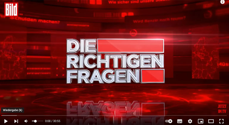 BILD TV | Die richtigen Fragen