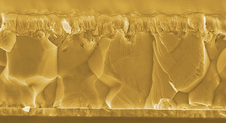 New process boosts efficiency of bifacial CIGS thin film solar cell